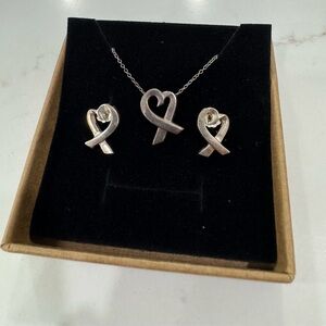 Vintage Tiffany & Co. Sterling Silver Jewelry Set